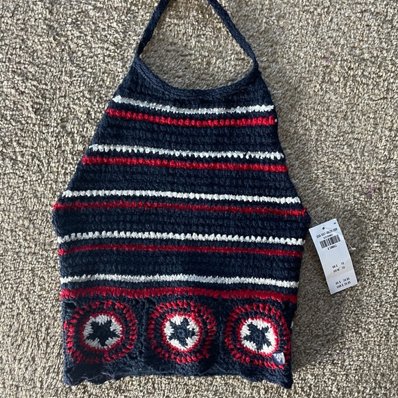 Hollister Crochet Halter Top - Picture 2 of 4